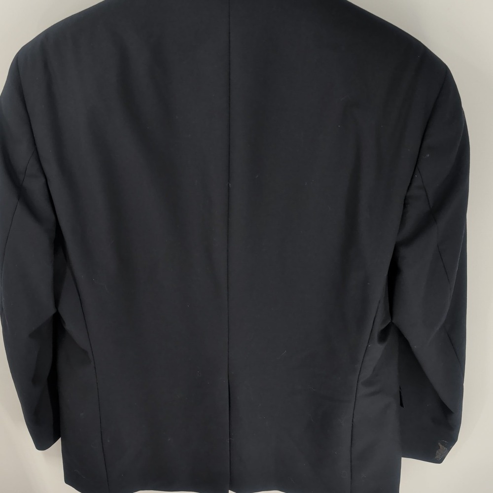 Brooks Brothers Brooksease Ing Loro Piana Gold Buttons Wool Blazer Navy Blue 43L - Picture 14 of 15